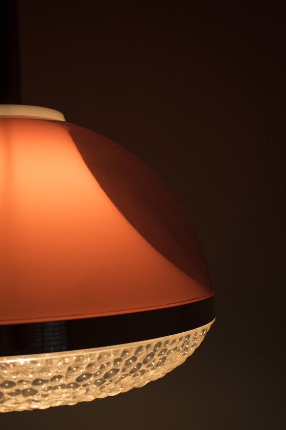 Image 1 of Lampe suspendue vintage en plastique