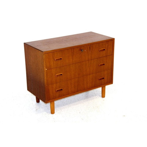 Scandinavian teak chest of drawers, Sweden 1960