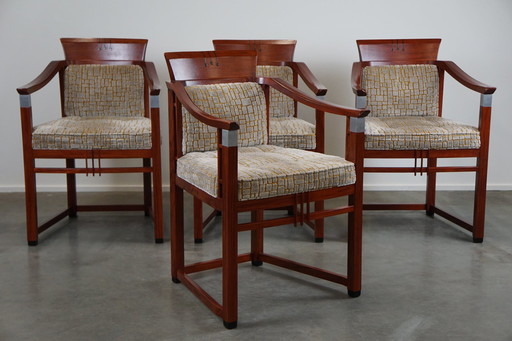 Set of four Schuitema dining chairs decoforma series