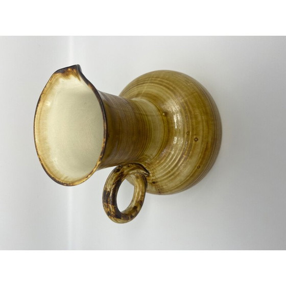 Image 1 of Vintage Brutalist ceramic pitcher, 1970