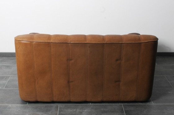 Image 1 of De Sede DS44 2-seater in brown neckleather