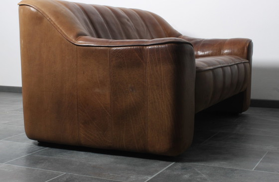 Image 1 of De Sede DS44 2-seater in brown neckleather