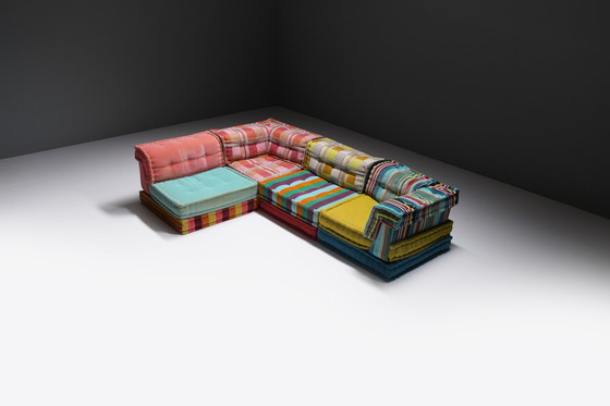 Image 1 of Canapé Mah Jong en tissu 'Kenzo Takada' par Hans Hopfer pour Roche Bobois France