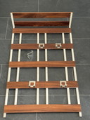 Vintage German wall coat rack