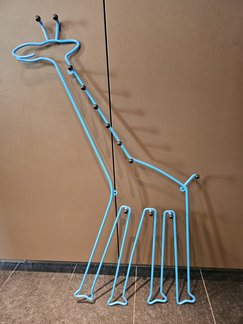 Vintage Ikea Giraffe Wall Coat Rack