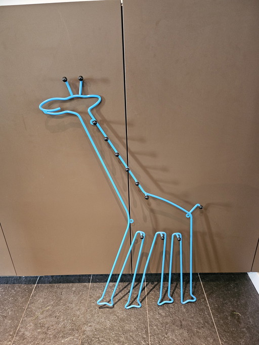 Vintage Ikea Giraffe Wall Coat Rack