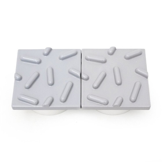 Image 1 of Pair of vintage bowls with lids by Luigi Castaldi and Massimo Materassi for Mas, 1980s