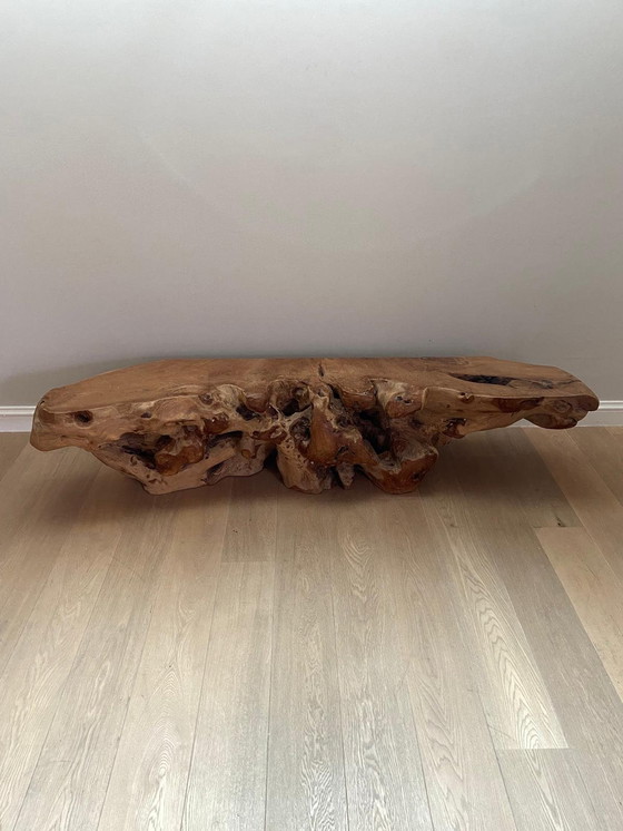 Image 1 of Unique Solid Wood Bench Or Coffee Table