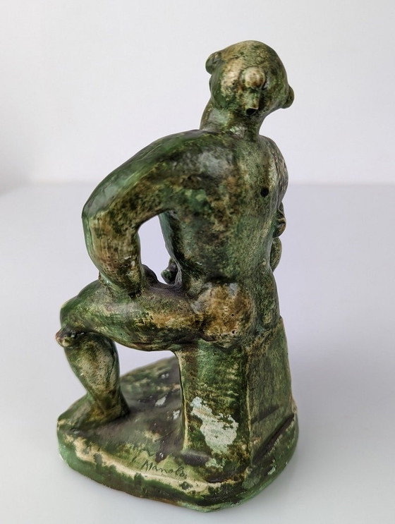 Image 1 of Paternité Sculpture By Manolo Hugué 1940