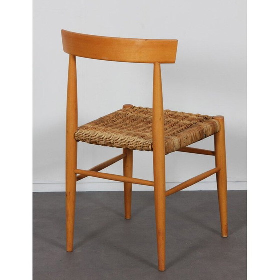 Image 1 of Set of 4 vintage wooden chairs by Krasna Jizba, Czechoslovakia 1960s