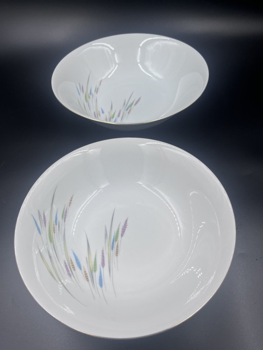 Set Of Two Bareuther Salad Bowls