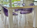 6x chaises Kartell Mister Impossible
