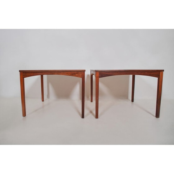 Image 1 of Coppia di estremità di divano vintage in palissandro danese, 1970