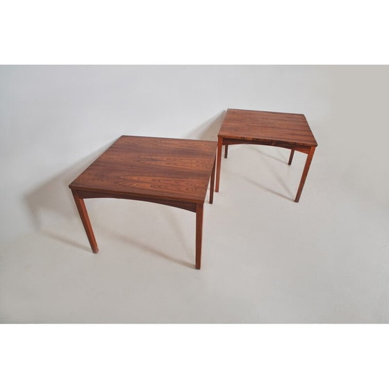 Image 1 of Coppia di estremità di divano vintage in palissandro danese, 1970