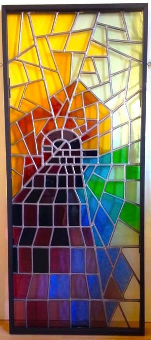 Stained glass window - "Eternal" Portus Ojomo