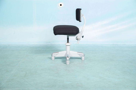 Image 1 of Gispen vintage office chair 1960s, industrial Hoffmann