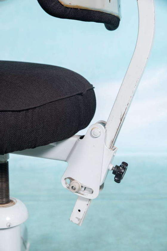 Image 1 of Gispen vintage office chair 1960s, industrial Hoffmann