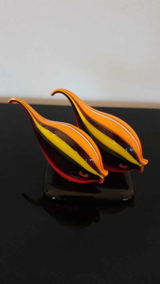 Image 1 of Hand blown glass fish - Italy