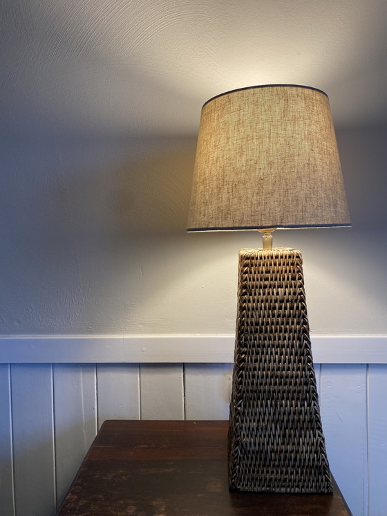 Image 1 of Rattan Table Lamps