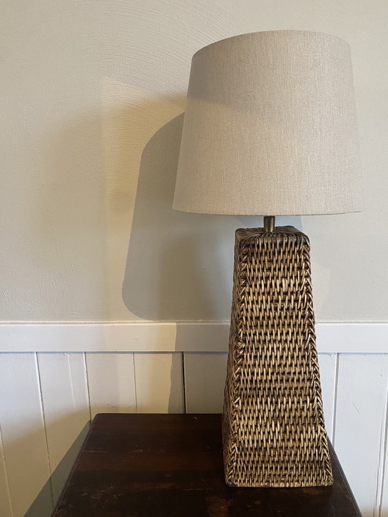 Image 1 of Rattan Table Lamps