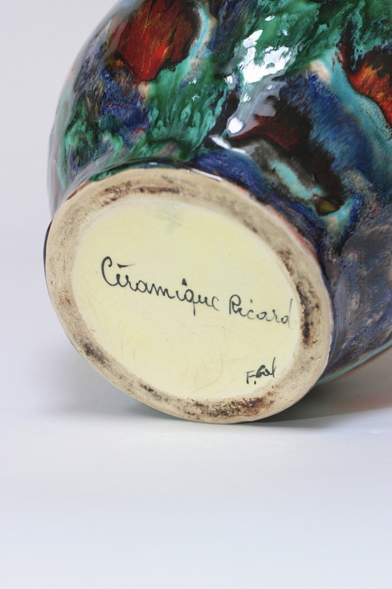 Image 1 of Unique Vase- Céramique Ricard