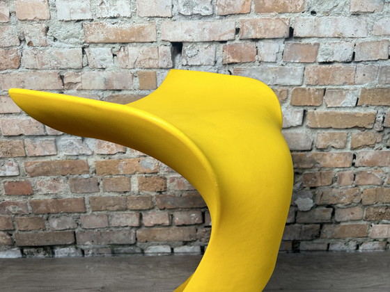 Image 1 of Slide Design Koncord yellow - bar stool