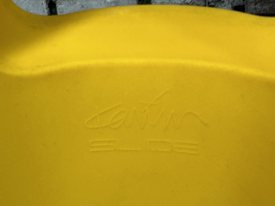 Image 1 of Slide Design Koncord yellow - bar stool