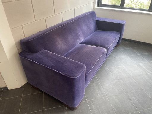 Palau sofa velour indigo