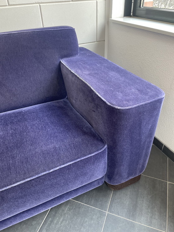 Image 1 of Palau sofa velour indigo