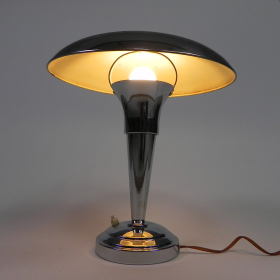 Image 1 of ART DECO DESK LAMP, MUSHROOM LAMP