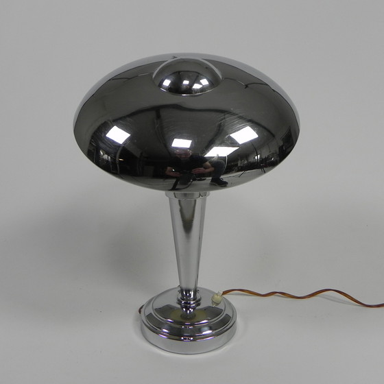 Image 1 of ART DECO DESK LAMP, MUSHROOM LAMP