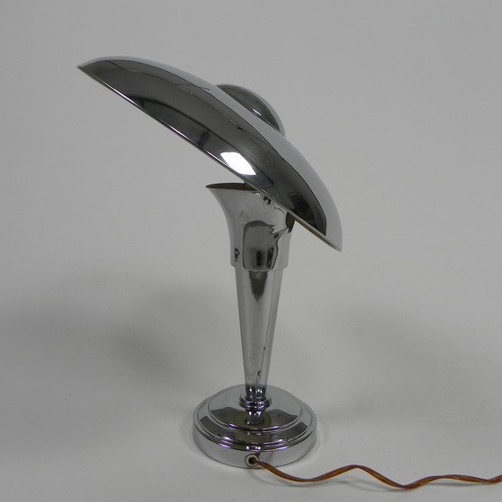 Image 1 of ART DECO DESK LAMP, MUSHROOM LAMP