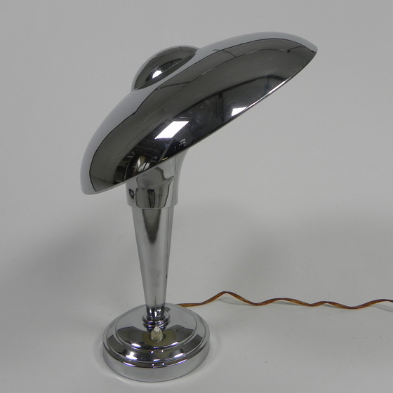 Image 1 of ART DECO DESK LAMP, MUSHROOM LAMP