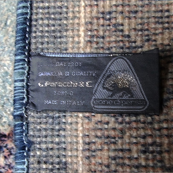 Image 1 of 1990 Magnifique tapis de Giorgetto Giugiaro pour Paracchi. Pure laine. Fabriqué en Italie