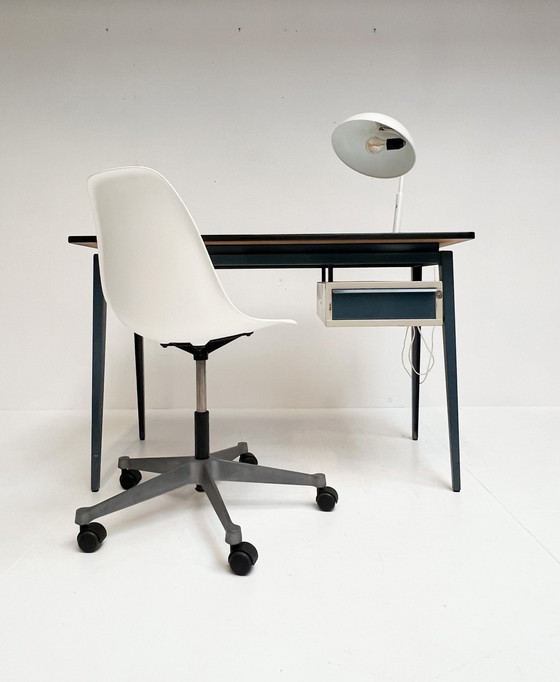 Image 1 of Industrial Metal Marko Desk, 1960'S