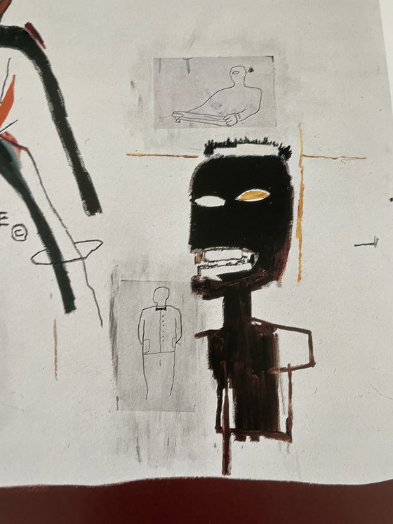 Image 1 of Jean Michel-Basquiat  (1960-1988), Bird Of Paradise, 1985, Copyright Estate Of Jean-Michel Basquiat, Licensed By Artestar N