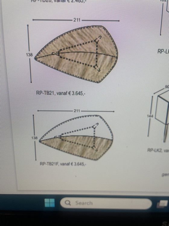Image 1 of Castelijn Table Rp Collection