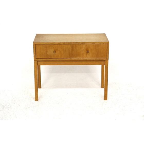 Image 1 of Cassettiera vintage in legno di quercia, Svezia 1960