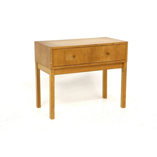 Cómoda vintage de madera de roble, Suecia, 1960