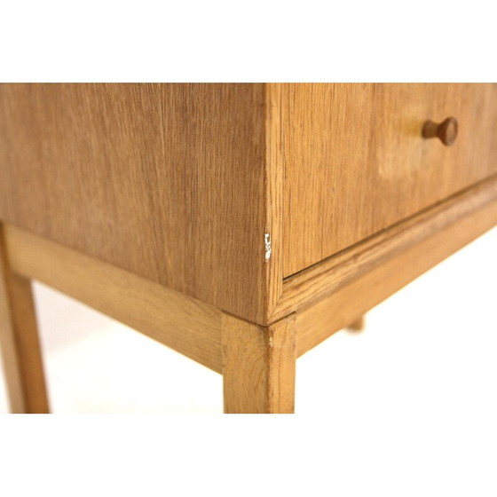 Image 1 of Cassettiera vintage in legno di quercia, Svezia 1960