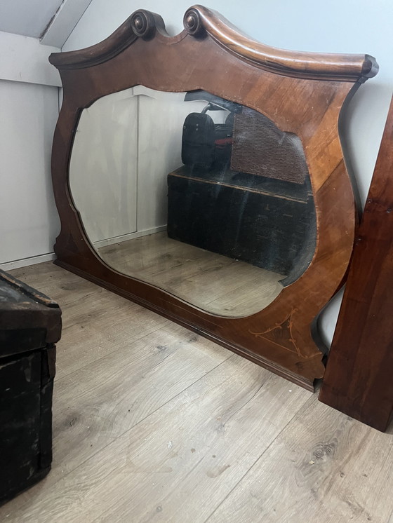 Image 1 of Antique Hall Mirror