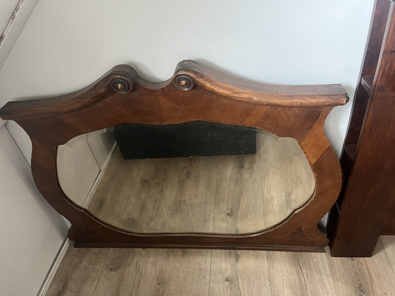 Image 1 of Antique Hall Mirror