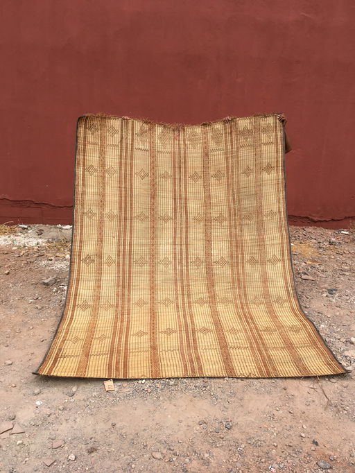 Mauritanian mat Touareg carpet 2.62M X 2.10 M