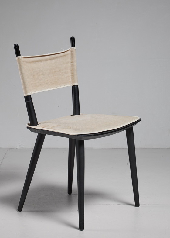 Image 1 of Morgen Baekman J108 Side Chair, Denmark, 1950s