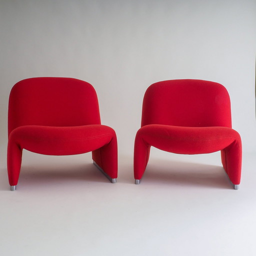 2 Alky Chairs By Giancarlo Piretti For Anonima Castelli