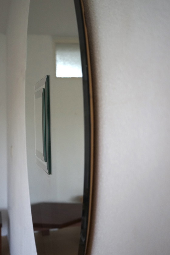 Image 1 of Round Mirror from Deknudt, Belgium. 1980s