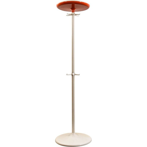 Image 1 of Vintage coat rack in white lacquered metal, France