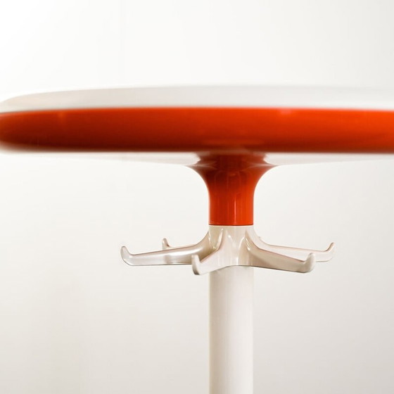 Image 1 of Vintage coat rack in white lacquered metal, France