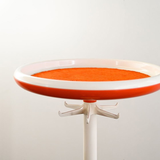 Image 1 of Vintage coat rack in white lacquered metal, France