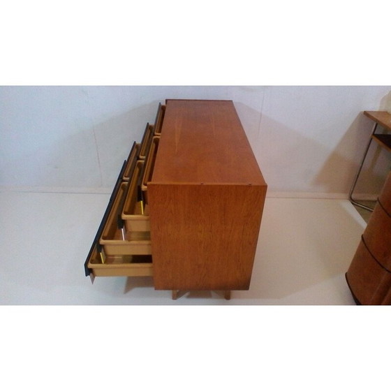 Image 1 of Cassettiera vintage in rovere di Jiri Jiroutka per Interier Praha, 1960